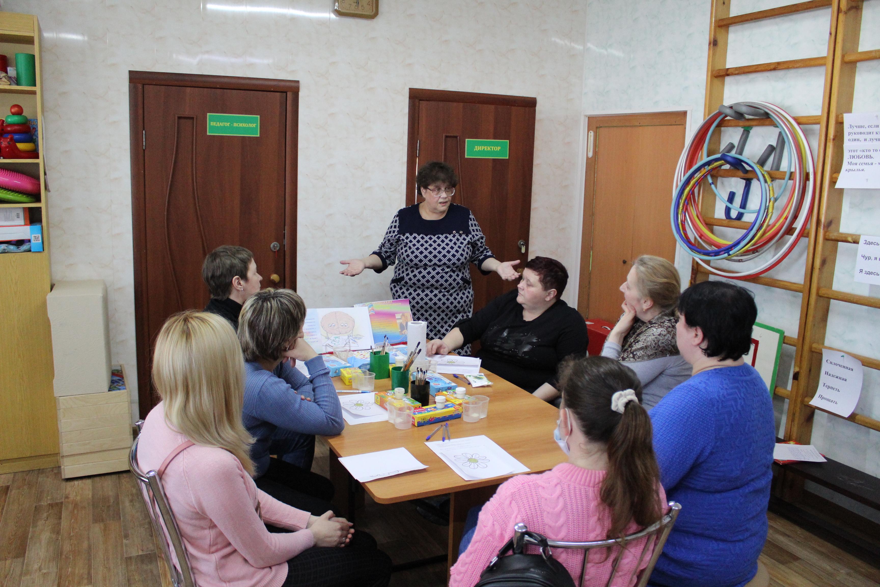 Встреча в "Школе реабилатиции и ухода"